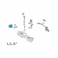 OEM 2007 BMW 335xi Control Unit For Fuel Pump Diagram - 16-14-7-203-993