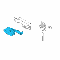 OEM 2020 Nissan NV200 Controller Assembly-Key Less Diagram - 28595-JX00B