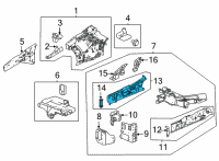 OEM Acura Frame Set Left, Front Side Diagram - 60911-TYA-305ZZ