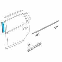 OEM 2015 Lincoln MKT Applique Diagram - BE9Z-74255A34-A