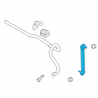 OEM 2020 Buick Envision Stabilizer Link Diagram - 23359386