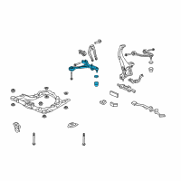 OEM Acura RL Arm, Right Front (Lower) Diagram - 51350-SJA-023