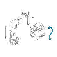 OEM 2020 Hyundai Ioniq Sensor Assembly-Battery Diagram - 37180-G2500