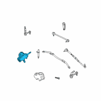 OEM 1985 GMC Safari Rack and Pinions Diagram - 7843949