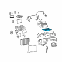 OEM 2020 Chrysler Voyager Filter-Cabin Air Diagram - 68308950AB