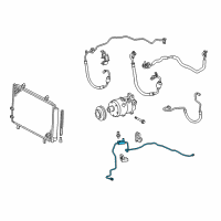 OEM 2009 Toyota Camry Liquid Line Diagram - 88710-06200