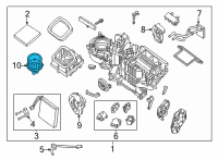 OEM 2022 Nissan Frontier BLOWER ASSY-FRONT Diagram - 27220-6RF0B