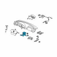 OEM 2002 Acura CL Reel Assembly, Cable (Sumitomo) Diagram - 77900-S84-A21