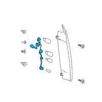 OEM 2017 Ford Transit Connect Socket & Wire Diagram - DT1Z-13K371-F