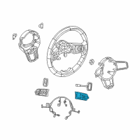 OEM 2020 Jeep Wrangler Speed Control Diagram - 68402359AA