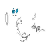 OEM 2017 Nissan Titan Tank Assembly - Reservoir Diagram - 49180-EZ30B