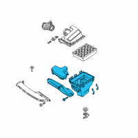 OEM 2015 Ford Fusion Lower Housing Diagram - DS7Z-9A600-C