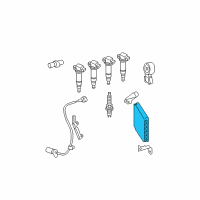 OEM Scion ECM Diagram - 89661-21391