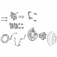 OEM 2010 Jeep Compass Bolt-HEXAGON Head Diagram - MU000335