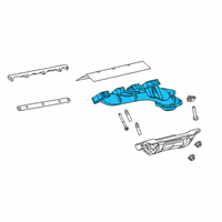 OEM 2020 Ram 1500 Exhaust Manifold Diagram - 68365739AA