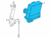 OEM Cadillac Module Diagram - 84922663