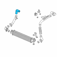 OEM Hose, Intcler Inle Diagram - 17282-5AA-A01