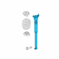 OEM 2017 Infiniti QX30 Shock Absorber Assy-Rear Diagram - 56200-5DB0A