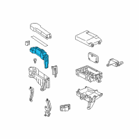 OEM 2010 Lexus SC430 Block, Engine Room Relay Diagram - 82741-24011