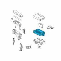 OEM 2010 Lexus SC430 Block, Engine Room Relay, NO.2 Diagram - 82742-24010