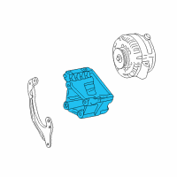 OEM 2006 Mercury Monterey Mount Bracket Diagram - 1F2Z-10A313-AA