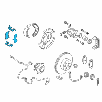 OEM 2022 Nissan Armada Hardware Kit Diagram - D4080-1LB0A