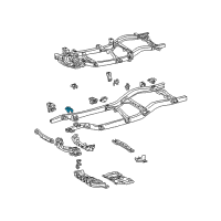 OEM Toyota Tacoma Mount Bracket Diagram - 51703-35170