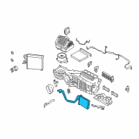 OEM 2018 Nissan Titan XD Core Assy-Front Heater Diagram - 27140-EZ00A