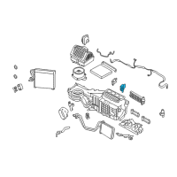 OEM Nissan Titan Air Mix Actuator Assembly Diagram - 27732-EZ03A