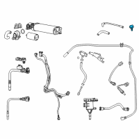 OEM 2017 Jeep Grand Cherokee Valve-PCV Diagram - 5038532AA