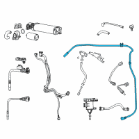 OEM 2014 Chrysler 300 Harness-Vacuum Vapor Diagram - 5038437AB