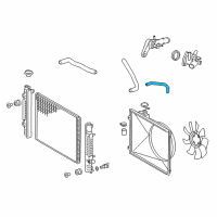 OEM Reservoir Hose Diagram - 16567-0C010