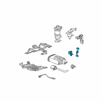 OEM Honda Valve, Canister Vent Shut (Made In Mexico) Diagram - 17310-S84-L31