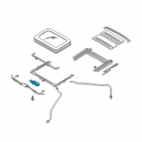 OEM Chrysler SUNROOF-SUNROOF Diagram - 5850A025