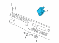 OEM 2021 Cadillac XT6 Module Diagram - 84421595