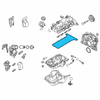 OEM 2015 BMW X3 Gasket Set, Cylinder Head Cover Diagram - 11-12-8-511-814