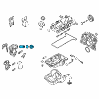 OEM 2016 BMW X3 Oil Filter Diagram - 11-42-8-507-683