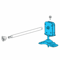 OEM Ram Spare Tire Carrier Diagram - 68453827AB