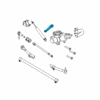 OEM 2016 Ford F-250 Super Duty Pitman Arm Diagram - HC3Z-3590-A