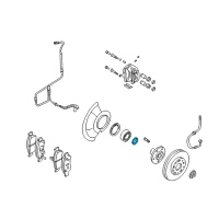 OEM 2003 Kia Sorento Seal-Oil Diagram - 0K20133065A