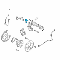 OEM 2015 Hyundai Accent Guide Cable, LH Diagram - 58235-0U000