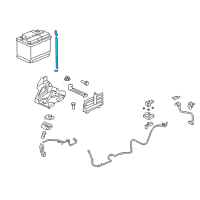 OEM Pontiac Tube-Battery Vent Diagram - 92197267