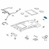 OEM Lexus Lamp Assy, Spot Diagram - 81360-50150-A1