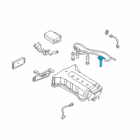 OEM 2004 Kia Spectra Hight Tension Cord Assembly Diagram - 0K2BW18180