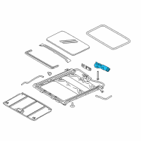 OEM 2009 Mercury Grand Marquis Motor Diagram - 3W1Z-15790-AA