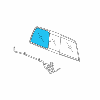 OEM 2007 Dodge Ram 2500 Channel-Sliding BACKLITE Diagram - 5179972AA