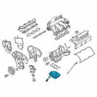 OEM 2011 Nissan Altima Pan Assy Oil Diagram - 11110-JA10D