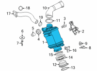 OEM 2022 BMW X6 Charge-Air Cooler Diagram - 17-51-8-660-689