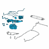 OEM 2018 Ram 1500 COMPRESSO-Air Suspension Diagram - 4877128AK