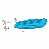 OEM Dodge Viper Lamp-Tail Diagram - 5035178AD